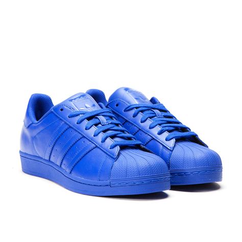 adidas pharrell blauw|blauwe schoenen adidas.